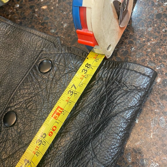 Ladies size M-L Black Leather Chaps - Picture 14 of 15